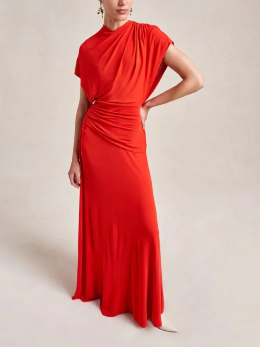 La Ligne NWT Milla dress, tomato, M - Picture 7 of 11